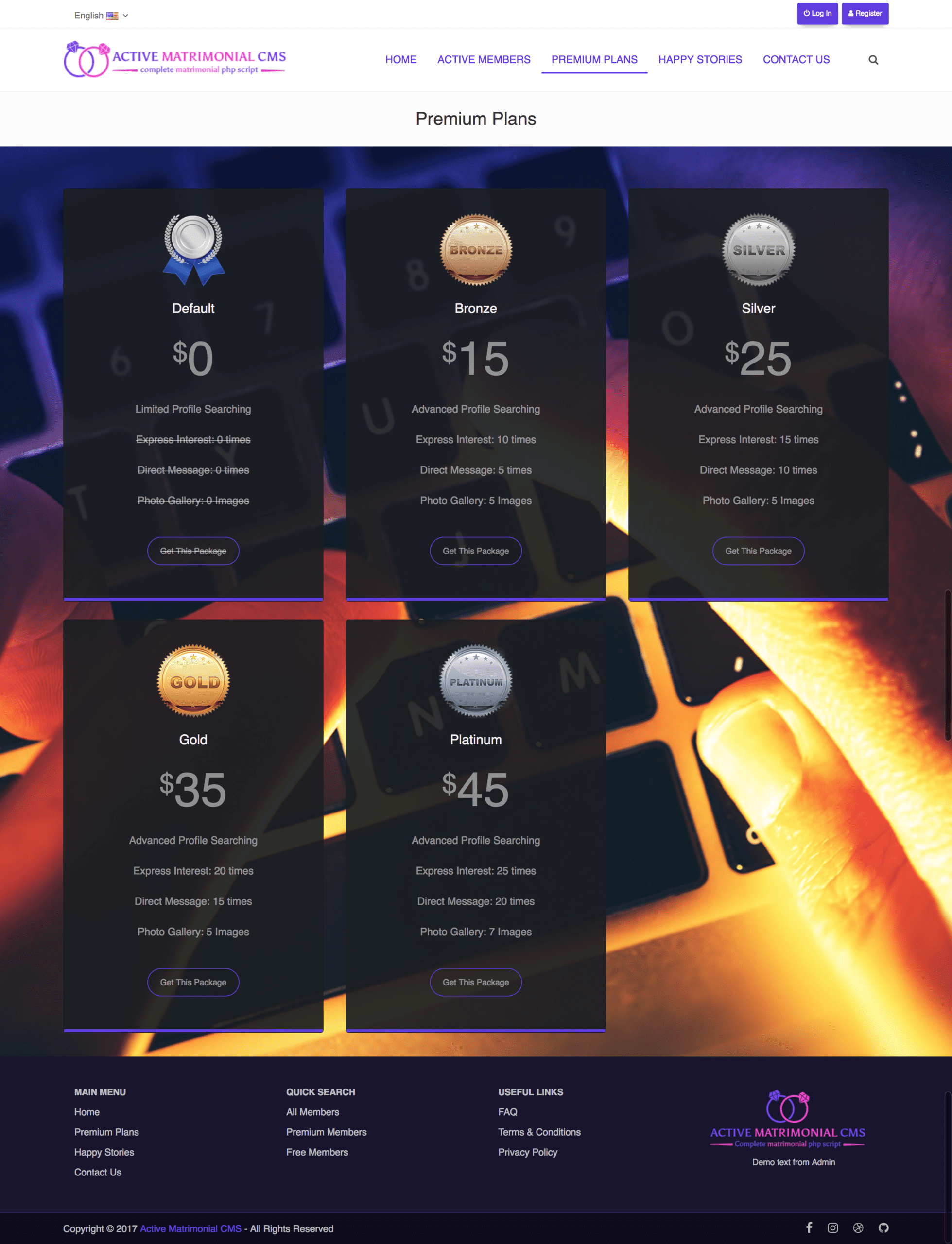 Active Matrimonial CMS - Image 4